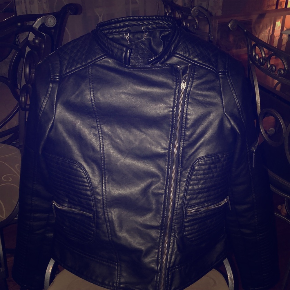 leather jacket